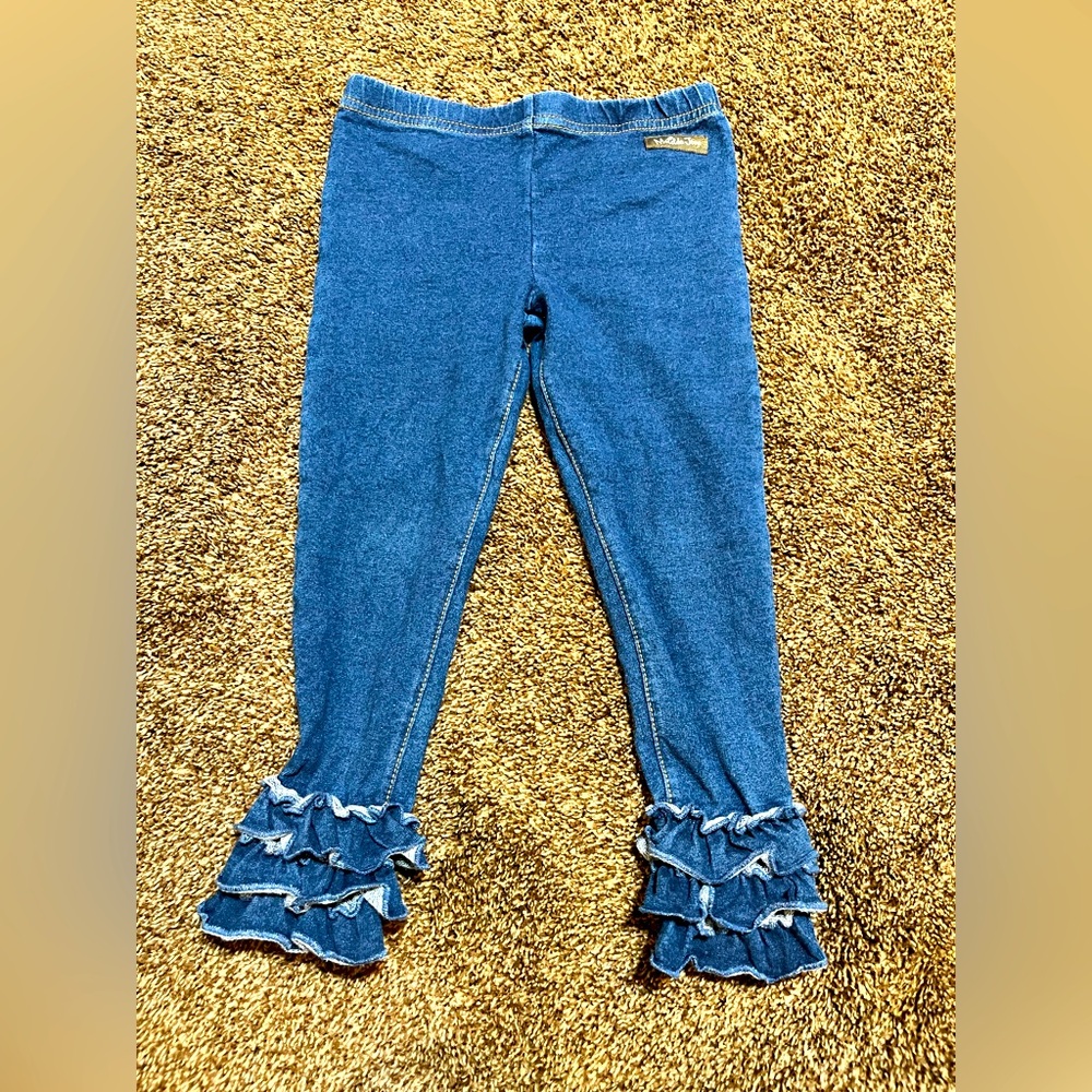 Matilda Jane size four ruffle jeggings